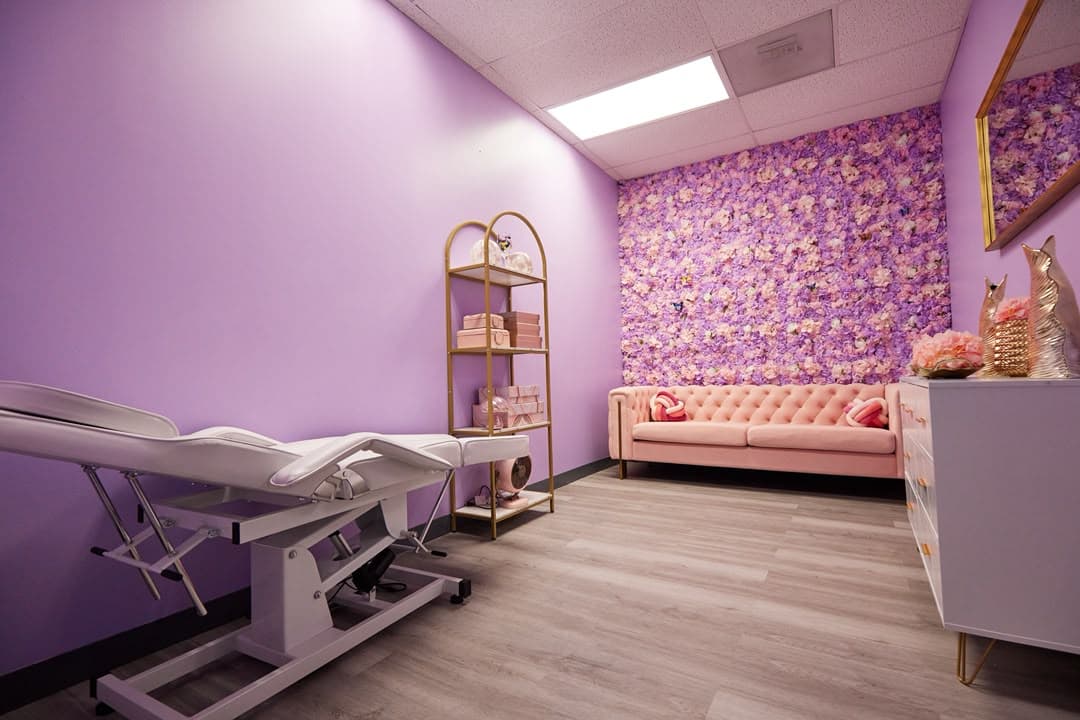 Luxury wellness and beauty salon studio space